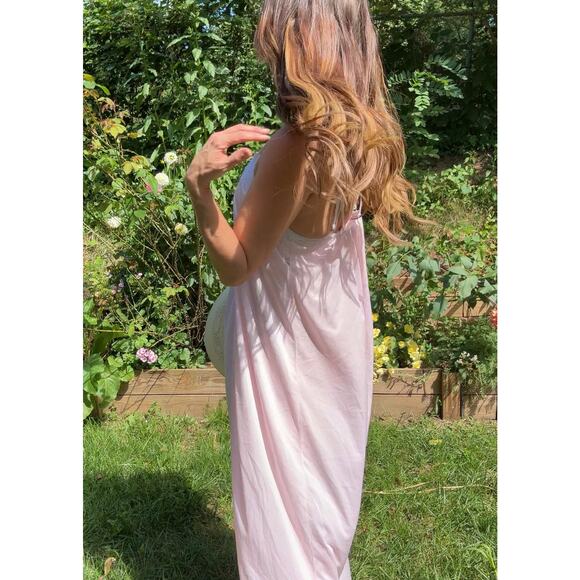 Vintage 80s Blush Lace Slip Dress – Cottagecore / Western Festival Vibes - Picture 7 of 9